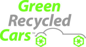Green Recycled Cars Icon